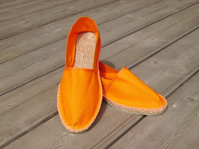 Espadrilles basques orange taille 36
