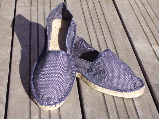 Espadrilles basques jeans taille 40