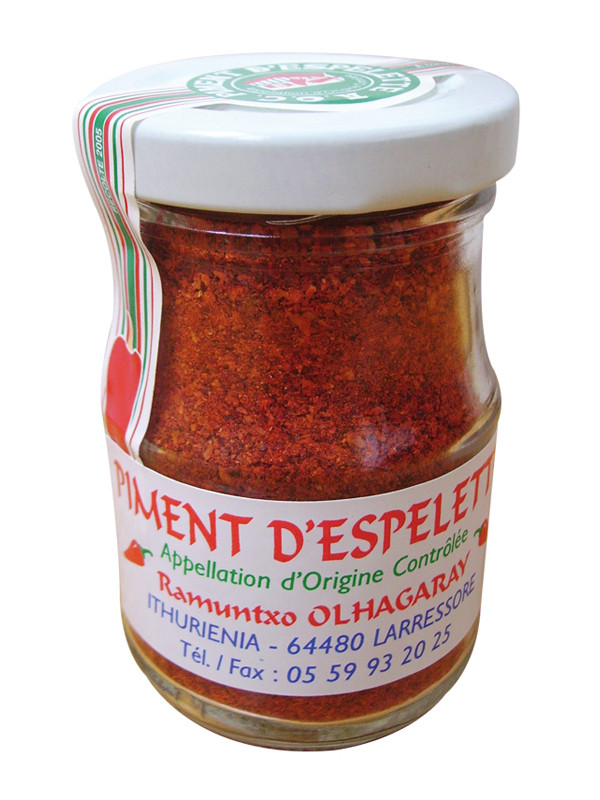 Poudre de piment d'Espelette 