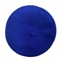 Béret basque bleu roi