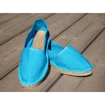 Espadrilles basques turquoise taille 40