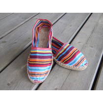 Espadrilles basques rayées Anglet taille 47