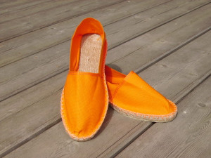 Espadrilles basques orange taille 35