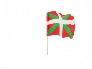 Un sachet de 25 piques drapeau basque