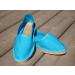 Espadrilles basques turquoise